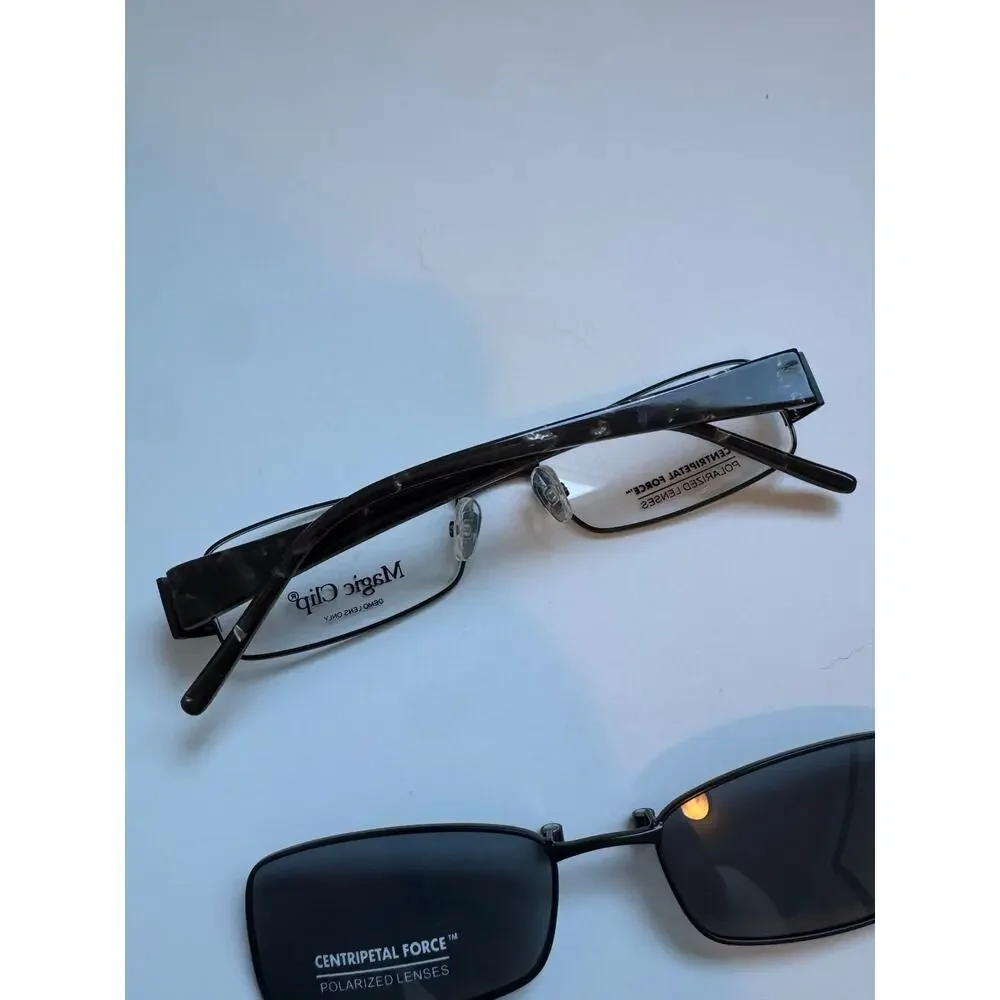 NWOT Magic Clips Black M401 convertable glasses